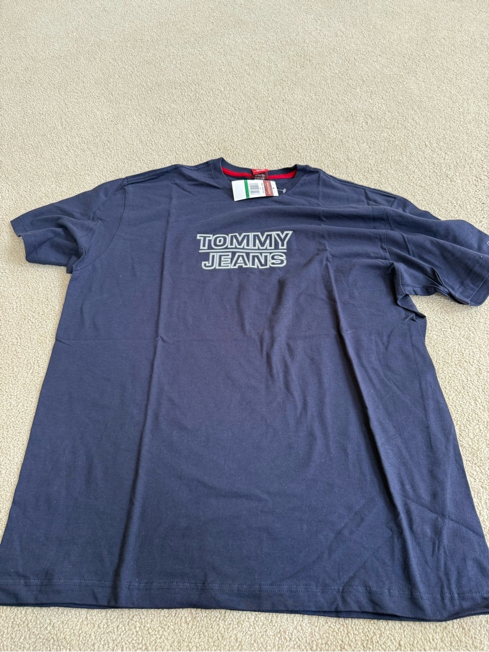 Tommy Hilfiger Navy Blue Tommy Jeans Short Sleeve Tee